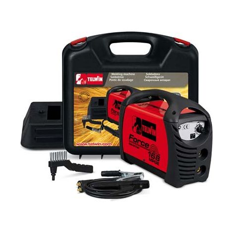 Saldatrice Inverter Force 168 Mpge Telwin Volt 230 a 140 Accessoriata