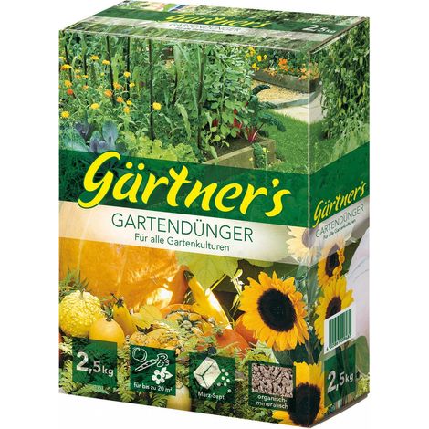 Gärtner's Gartendünger 2,5 kg, org.-mineral.