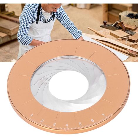 Règle à tracer des cercles + outil de dessin au couteau à sculpter, règle à tracer des cercles rotative, règle à tracer des cercles ajustable, règle à tracer des cercles créative. (1/5)