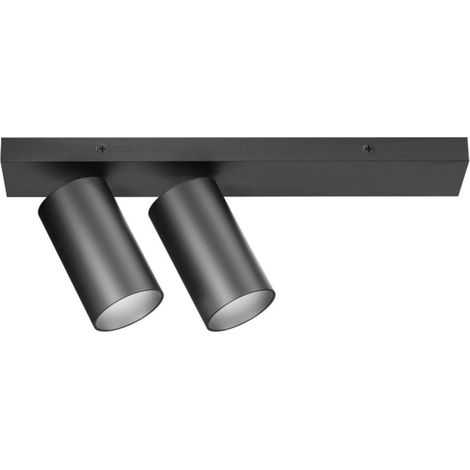 Plafoniera moderna gea led gfa1399 gu10 led orientabile spot soffitto