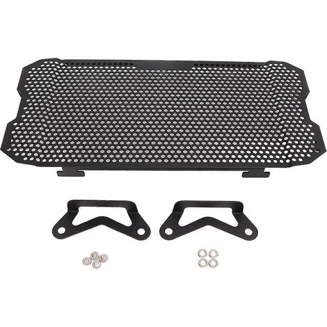 Grille de protection de radiateur en acier inoxydable pour moto, fabriquée avec soin. (1/5)