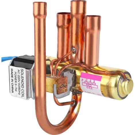 Low Leakage Four-Way Air Conditioning Valve with Low Pressure Drop for Central Units and Room Air Conditioners (15P-2P) (1/5)