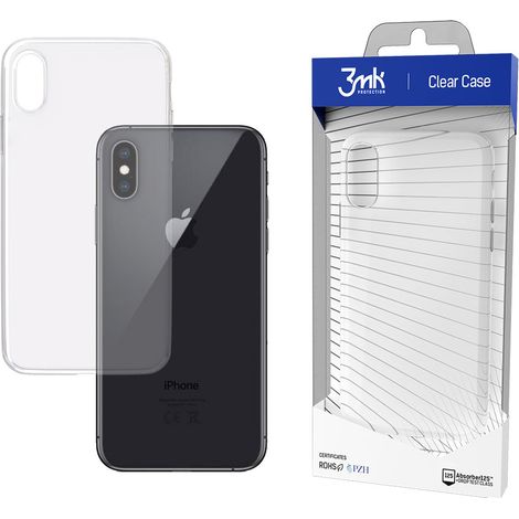 Funda transparente 3mk para Apple iPhone X