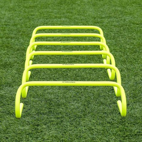 Set De 5 Vallas Para Entrenamiento Velocidad Fuerza Agilidad Salto Altura 50 Cm - (1/5)