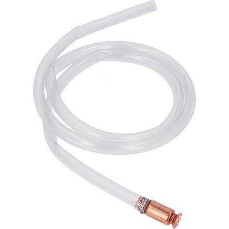 Siphon hose pump, 1.8m long multifunctional PVC fuel transfer hose for fish pond industry (1/5)
