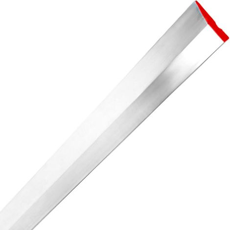 Règle en aluminium trapézoïdale pour lisser le mortier 90x20 mm, longueur 100 cm