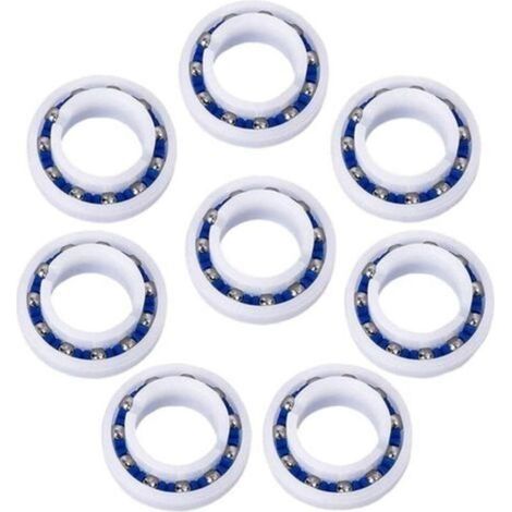 Paquet de 8 roues de remplacement de roulement de piscine C60 C-60 pour nettoyeur de piscine Polaris 280/180 (1/4)