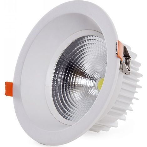 Foco Downlight Circular LED  24W 3360Lm 4200ºK Anti-Deslumbrante UGR19 40.000H  [HO-DL-AD-COB-24W-W]