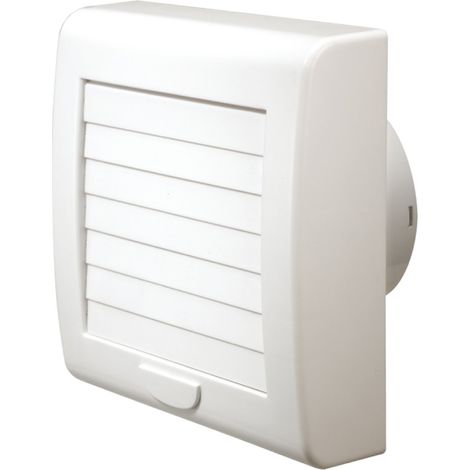 La Ventilazione AA12G Aspiratore Elicoidale con Serranda Automatica per Foro diametro 120 mm / 5"