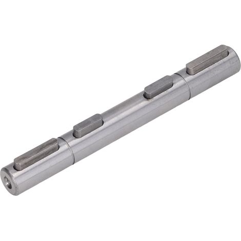 Doppelwellen-Schneckengetriebe, 18 mm Durchmesser, 164 mm Länge, legierter Stahl, leiser Schrittmotor, geräuscharm (1/5)