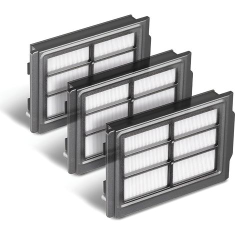 Pack de 3 filtros HEPA compatibles con Roomba Plus 405 y 505 Combo - Captura el 99,9% del polvo y los alérgenos (1/5)