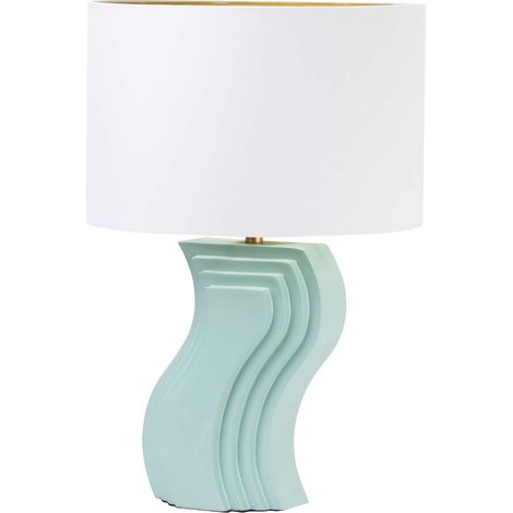 Polyresin-Tischlampe 36X36X56 cm (1/5)