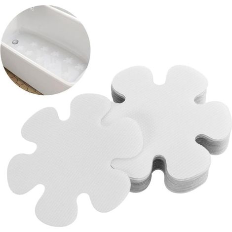 20stücke Anti-rutsch-Aufkleber für Badewanne Blumenform Sicherheitsstreifen rutschfeste Badewannenaufkleber Strapazierfähige Antirutschband für Dusche und Boden (1/5)
