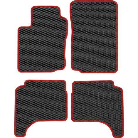 Tappetini dedicati per Suzuki Grand Vitara 5D dal 1999 al 2005 - EVA A NIDO D'APE NERO. (1/5)