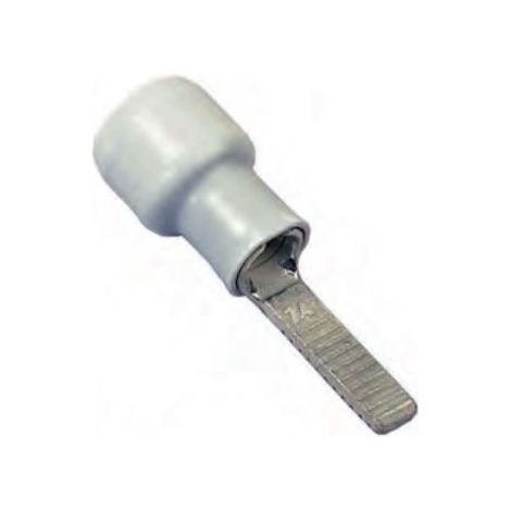 Connecteur à broches à sertir Isolé MECATRACTION, série C, placage Etain, Dia. broche 3.6mm, Long. broche 21mm, Blanc