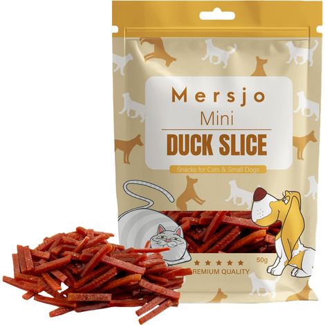 Katzenleckerli – Mini-Entenscheiben 50 g
