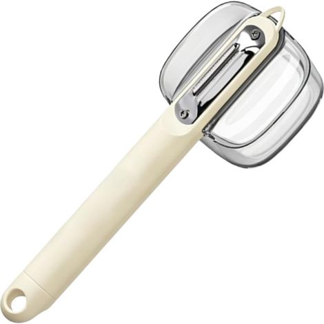 Pelapatate con contenitore - Utensile da cucina con vassoio (1/5)