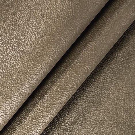 Similicuir Doux Revêtement Coussins Canapés Chaises Hydrofuge Métallisé Brillant Grigio - 140x180 cm (1/4)