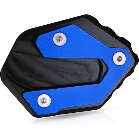 (BLEU) Accessoire moto MT-09 FZ-09 : béquille latérale, extension et coussinet compatibles avec YAMAHA MT 09 MT09 FZ09 2013 - 2024 maxpower (1/4)