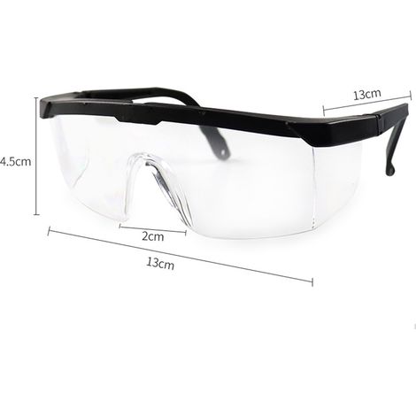 Schutzbrille, transparente Schutzbrille für Augenschutz, Arbeitsschutzbrille (1/5)
