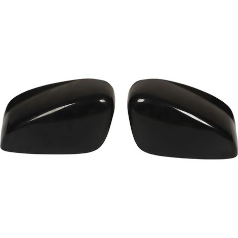 Tbest Auto-Spiegelkappe, glänzend schwarz, Seitentür-Ersatz für 2008-2012, robustes ABS-Material, rechte Seite (1/5)