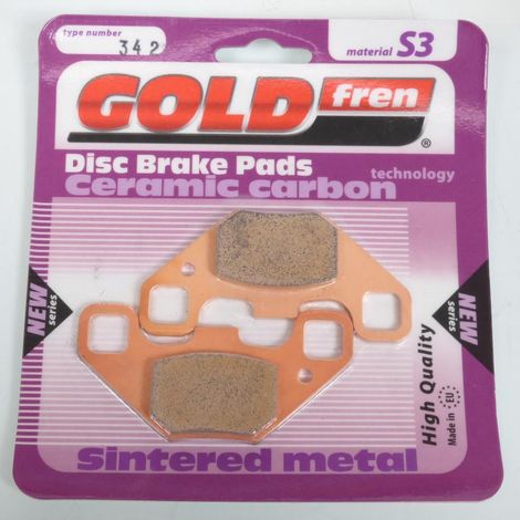 bremsbelag gold fren für quad polaris 200 phoenix 2010 bis 2014 (1/2)