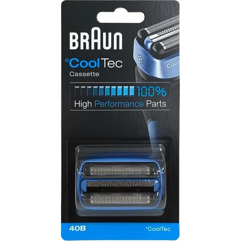 Braun 40B Ersatzscherkopf für CoolTec Rasierer
