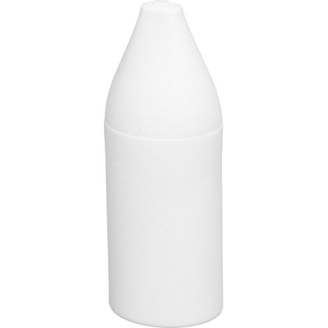 Flacon souple rechargeable en silicone, étanche, pour shampoing et après-shampoing.