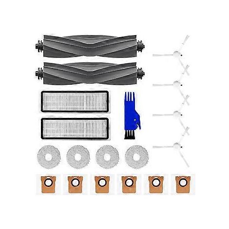 Pièces détachées pour aspirateurs L10s, L10 Pro et Ultra : brosse principale, filtre HEPA, lingette de nettoyage, sacs à poussière (1/5)