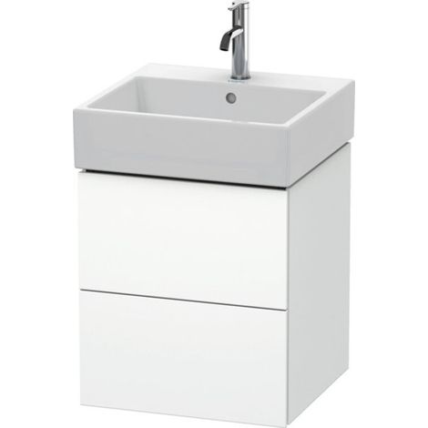 Duravit L-Cube bâti-support lavabo suspendu, 2 tiroirs, (1/5)