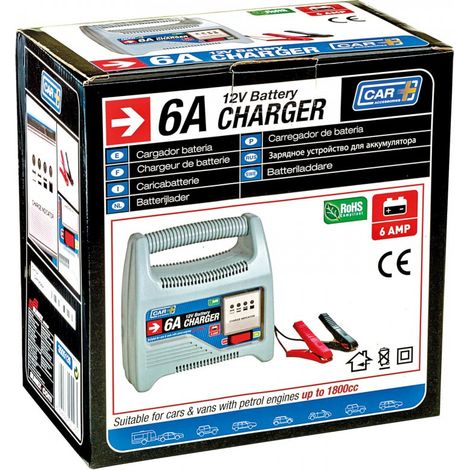 Chargeur de batterie voiture 12V 6AMP Moto , quad , scooter (1/2)