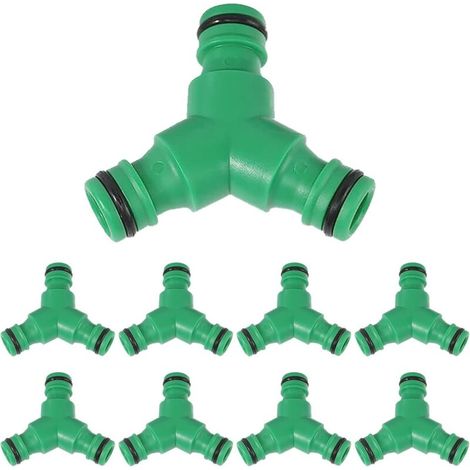 Set mit 8 Y-förmigen Schlauchverbindern – 1/2" – 3-Wege (1/5)