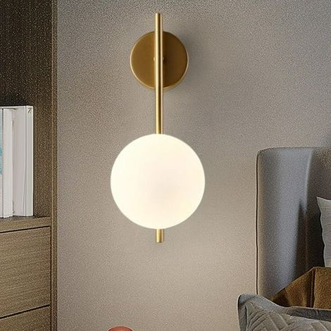 Applique murale vintage Mid-Century, luminaire en cuivre pour balcon et porche, spots muraux cuivrés, 30x12x18cm. (1/5)