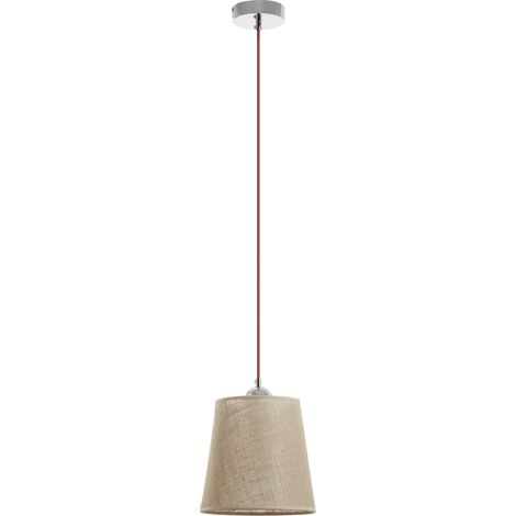 Suspensión A TU ESTILO E27 60W Rojo (1/2)