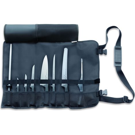 F. DICK Starter-Set ProDynamic 8-teilig Messer-Set inkl. Rolltasche + Wetzstahl (1/2)
