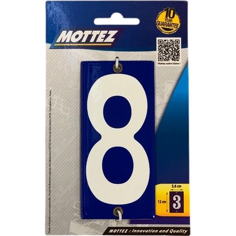 Numéro de maison chiffre 8 (1/3)