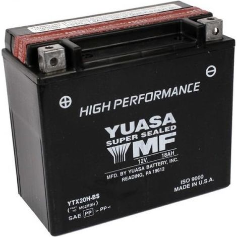 BATTERIA YUASA YTX20H-BS 12V 18 Ah