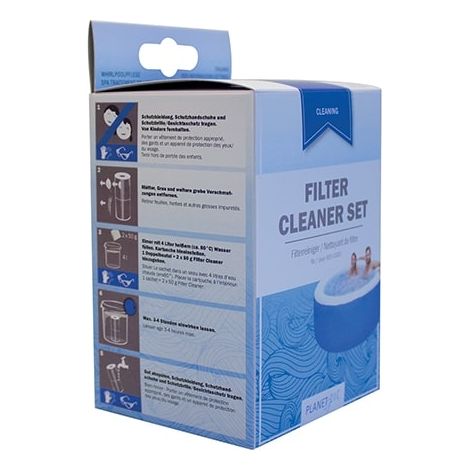 Kit Nettoyant Cartouche Filtrante Pour Spa - 3 Sachet De 100G