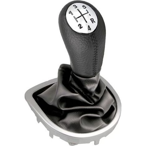 Pommeau Levier de Vitesse pour Clio 3 (2005-09) Twingo 2 Megane 2/3 Kangoo 2 Scenic Laguna 2 Espace 4 Modus Campus, 5 Vitesses Botte de Changement de Vitesse Manuel 8200379961 8200393246 (1/5)