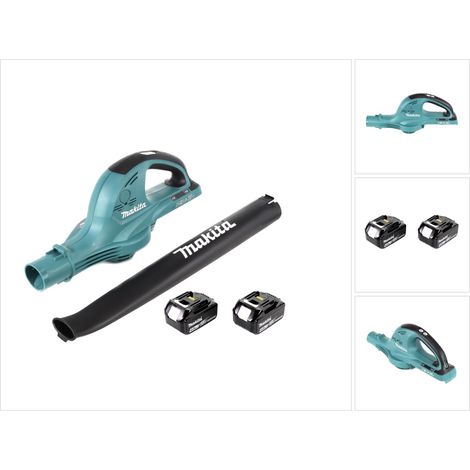 Makita DUB 361 M 2x 18 V / 36 V Akku Laubbläser Gebläse + 2x Makita BL 1840 B 4 Ah / 4000 mAh Akku (1/5)