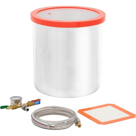 vidaXL Cámara de vacío de acero inoxidable 18,9 L (1/2)