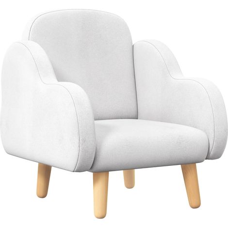 46 x 51 x 55 cm Fauteuil enfant nuage scandinave, siège confortable en tissu pour enfants dès 18 mois (1/5)