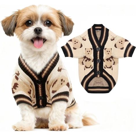 Abrigo impermeable para perros y gatos pequeños, con capucha, ajustable, fabricado en PVC, transparente y ultraligero, L (1/4)