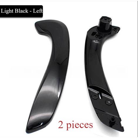 Lot 2 poignées intérieures porte gauche noires brillantes intérieur extérieur Renault Megane3 Fluence (1/5)