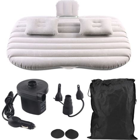 Lit gonflable de voiture, matelas de siège arrière, matelas gonflable pour repos, sommeil, voyage, Camping (1/4)