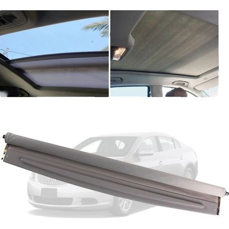 Juego de cortinas parasol para techo solar, de tela, compatible con Opel Insignia Sport Tourer 2009-2017, extraíbles, diseño elegante, aislamiento térmico eficaz. (1/5)