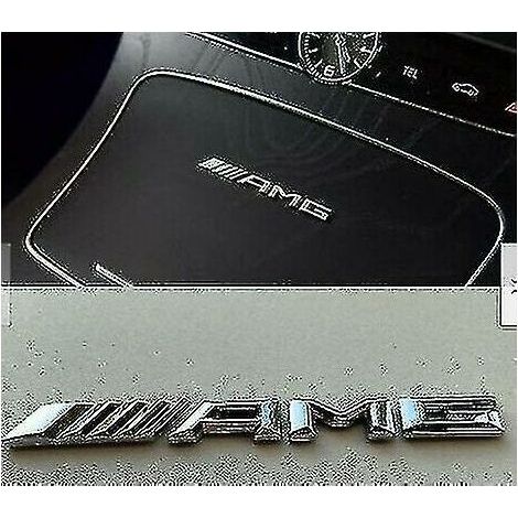 Interior Small Amg Mercedes Badge Cockpit Centre Dashboard Console A B C E S (1/2)