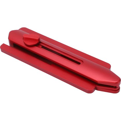 Rapporteur d'angle pliable et étanche à l'eau, avec scie à onglets rouge, 180° (1/5)