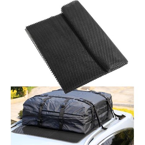 Rutschfeste Dachmatte Dachgepäckträgermatte 120 x 90 cm Antirutschmatte Autozubehör Dachgepäckschutz Verhindert Kratzer am Dach durch den Dachgep (1/5)