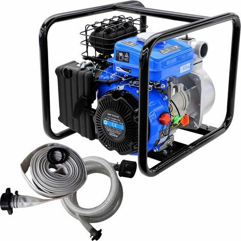 GÜDE GMP 15.22 SET - Motopompa a scoppio 15000 litri/ora con manichette (1/5)
